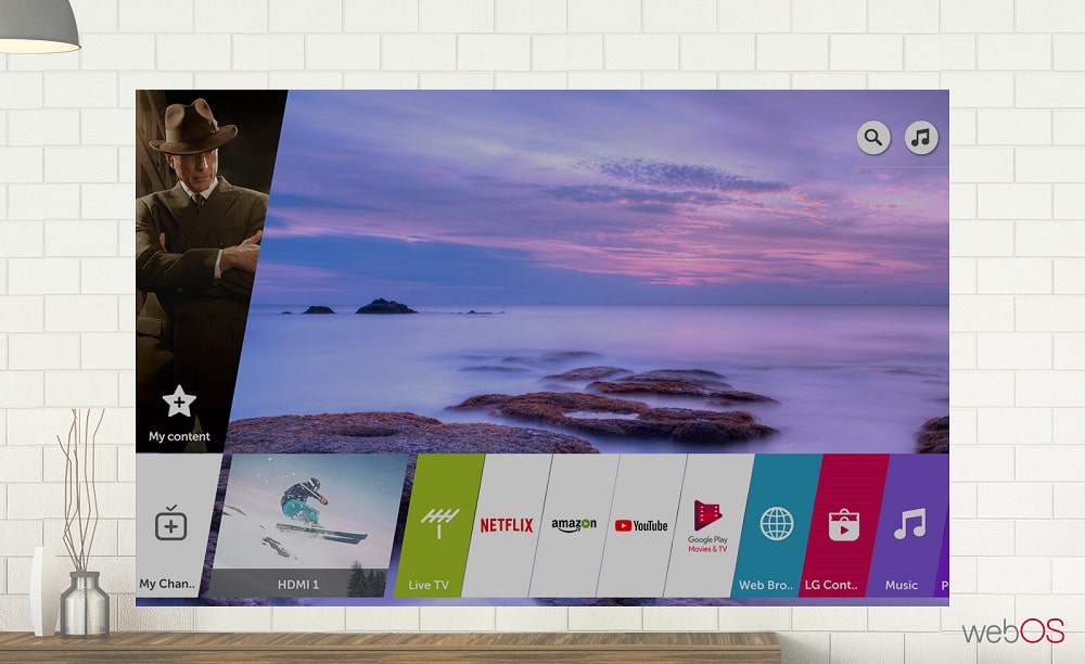 سیستم عامل webOS تلویزیون ال جی 49LK5730