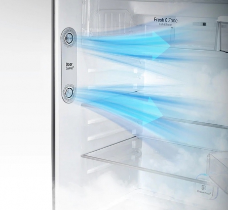 فناوری Door Cooling+ در یخچال دوقلو ال جی
