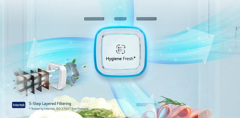 فیلتر بهداشتی ™+Hygiene FRESH در یخچال ال جی مدل 782