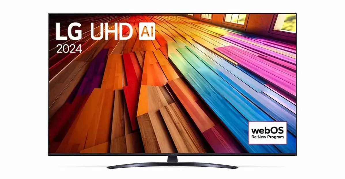 قیمت تلویزیون 2024 ال جی مدل UT8100